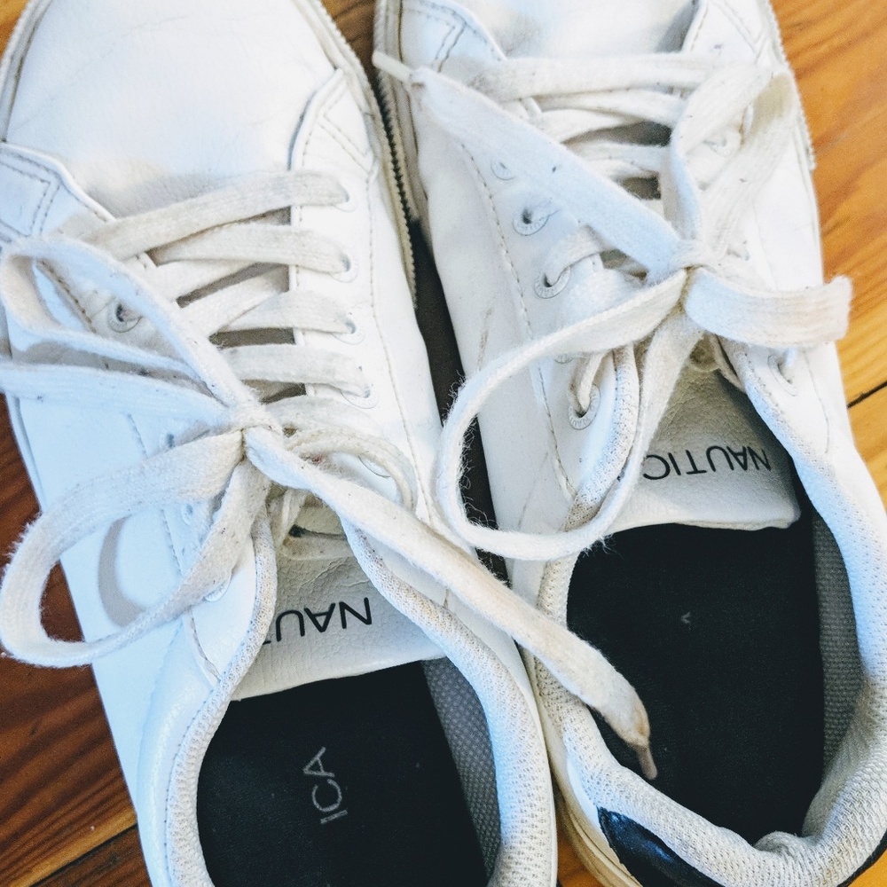 NAUTICA white sneakers